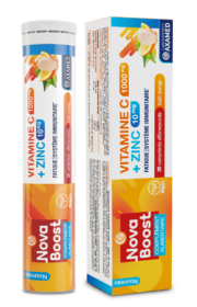 Vitamine C1000 + Zinc effervescente Vegan - Novaboost
