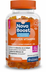 gummies vitamines immunité-novaboost-goût orange-vegan