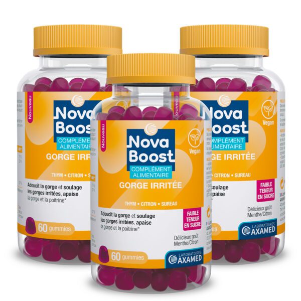 gummies pour gorge irritée