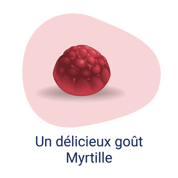 Gummies multivitamines enfants-goût myrtille-Vegan-Novaboost