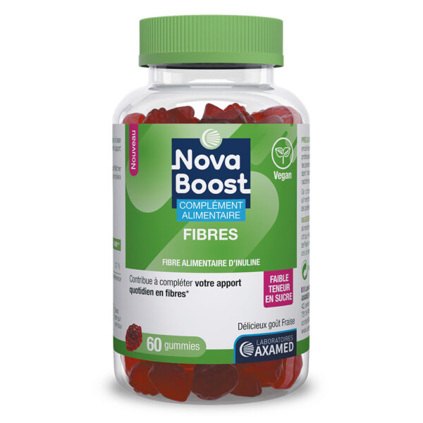 gummies fibres-novaboost-vegan-goût fraise