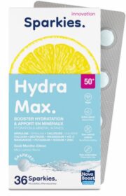 Sparkies Hydra Max booster hydratation et apport en minéraux